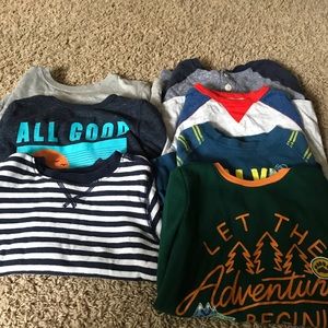 🧢🧢7 boys long sleeve shirts size 4🧢🧢